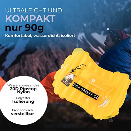 Alpin Loacker - Uni Sit Pad Pro outdoor zitkussen, opblaasbaar en geïsoleerd, 90 g, opvouwbaar thermo-zitkussen voor wandelen en kamperen - Image 3