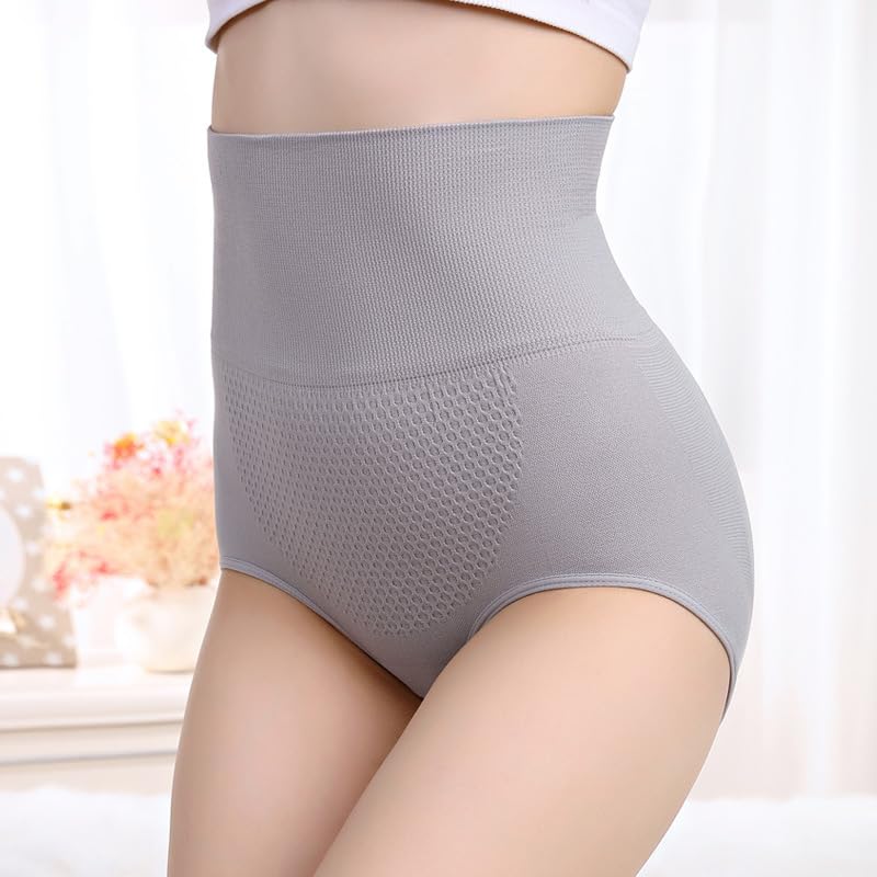 Image of KROYWEN Women Waist Shapewear with Anti Rolling Strip Tummy Control Tucker Waist Slimming Panties Shapewear Underwear Waist Shapewear