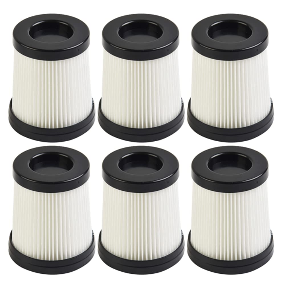 Donkivvy 6 Pcs HEPA Filters Replacement Filter for Lubluelu 202 Cordless Vacuum Cleaners