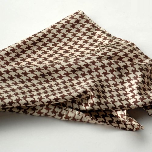 Brando Nobel Brown Plover Design Super Soft Scarf2