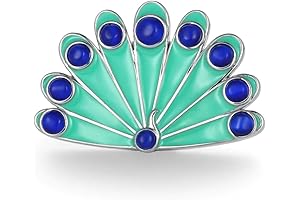 Miraculous Ladybug Jewelry: Own the Peacock's Camouflage Brooch!