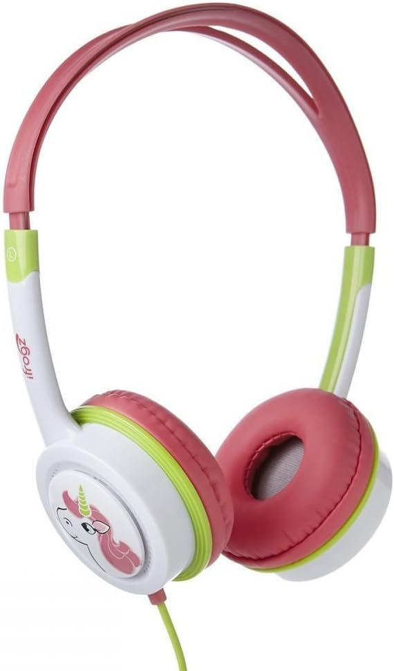 iFrogzLittle Rockers Costume Headphones - Pink/Green