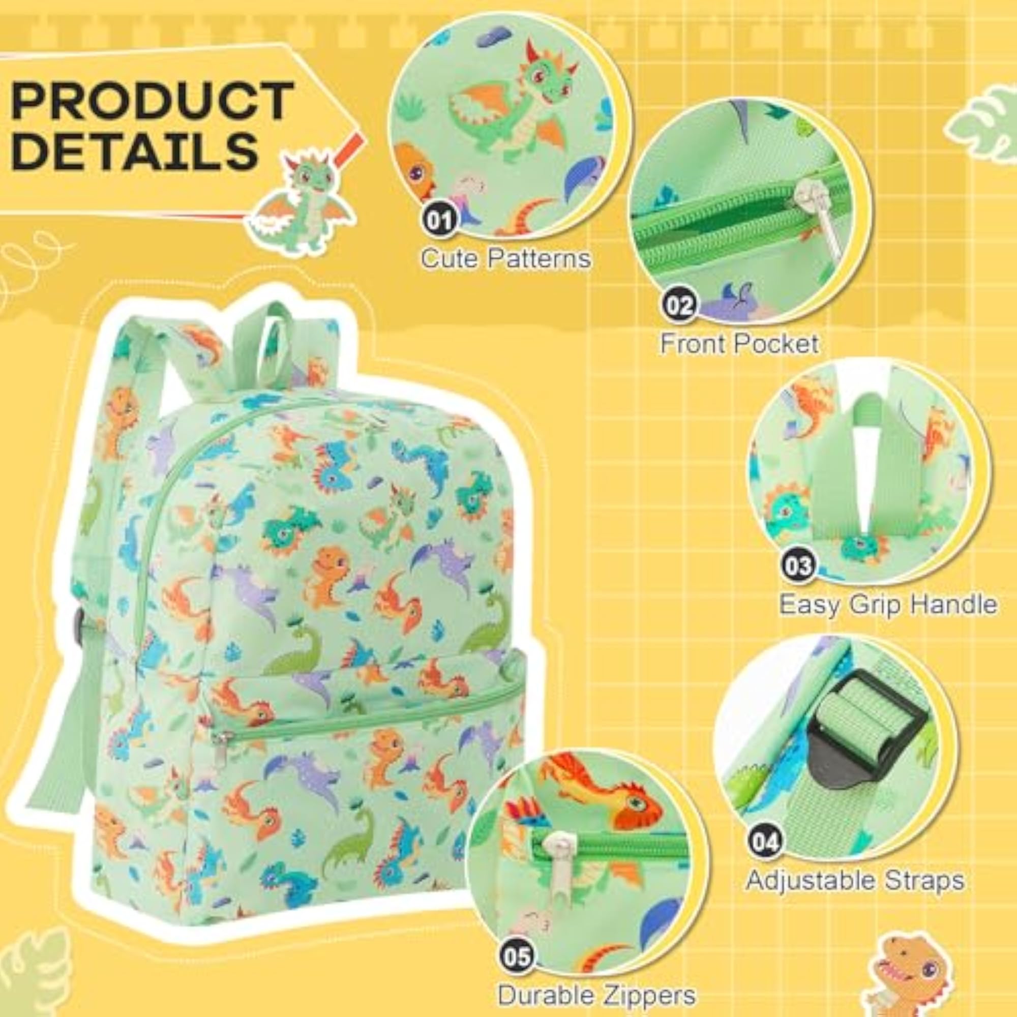 Backpack Bulk for Kids 17" Lightweight School Wholesale Backpacks