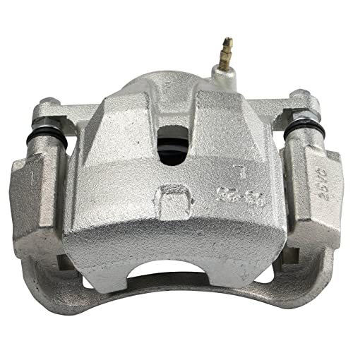Image of TRQ Front Brake Caliper Set Zinc Coated Brackets Hardware Compatible with 2010-2012 Lexus HS250h 2008-2015 Scion xB 2012-2017 Toyota Prius V 2011-2018 Toyota RAV4
