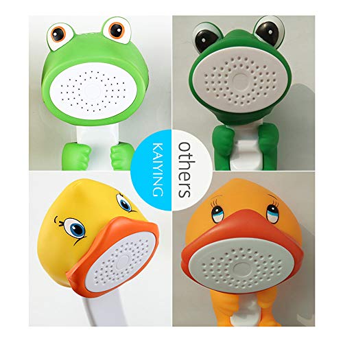 Kaiying Children's Handheld Shower Head,Cartoon Water Flow Spray Shower Head Baby Kids Toddler Bath Accessories (O:showerhead(Dollie)+Hose+Diverter) #TOP2