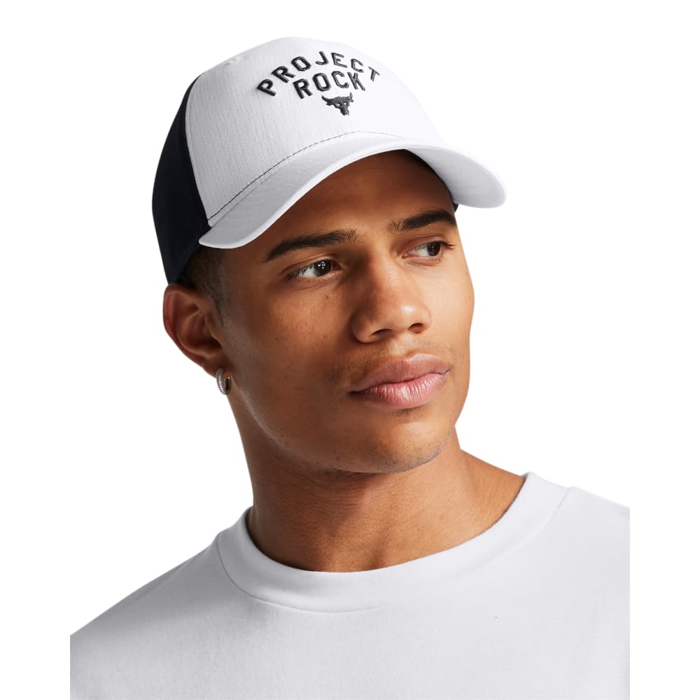 Under Armour - Project Rock Trucker Hat, Cappello Uomo