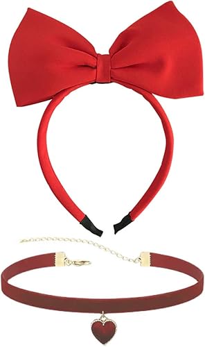 MELLIFO Dolores - Juego de disfraz para niñas diadema y gargantilla accesorios Dolores para niños cosplay fiesta de cumpleaños