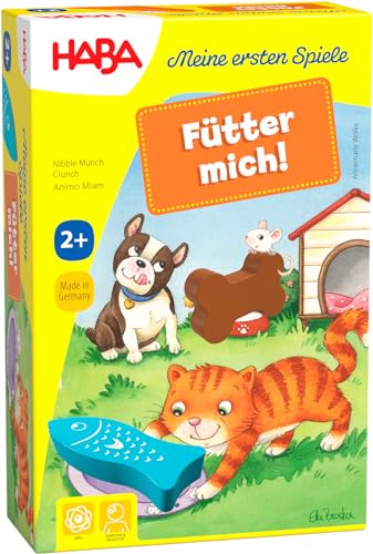 HABA Meine ersten Spiele - Fütter Mich Zuordnungsspiel ab 2 Jahren für...