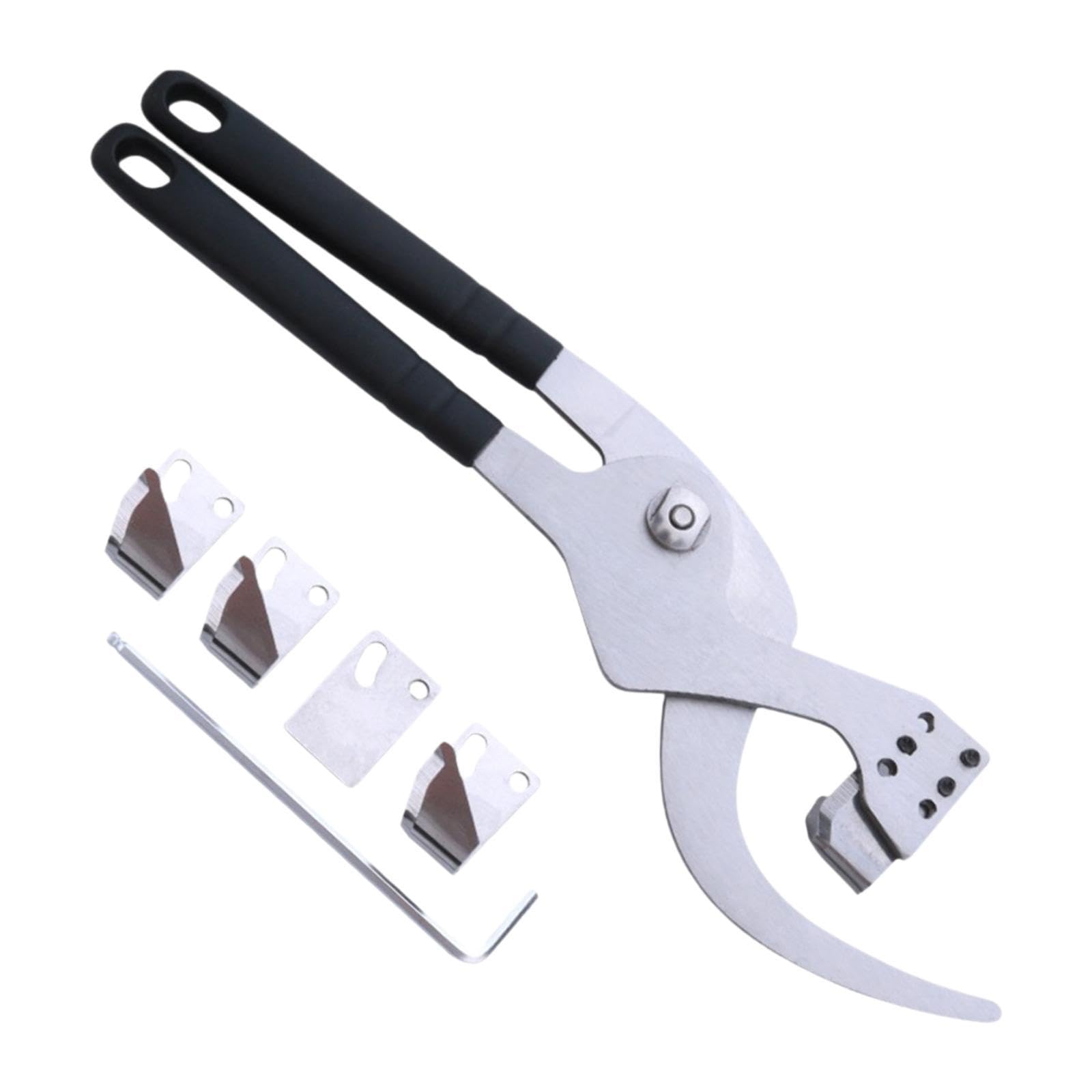 F Fityle Tijeras para pelar árboles frutales, cortador de de anillo, cortador de ramas, tipo 100 para bonsáis, huertos y jardines, tijeras de podar
