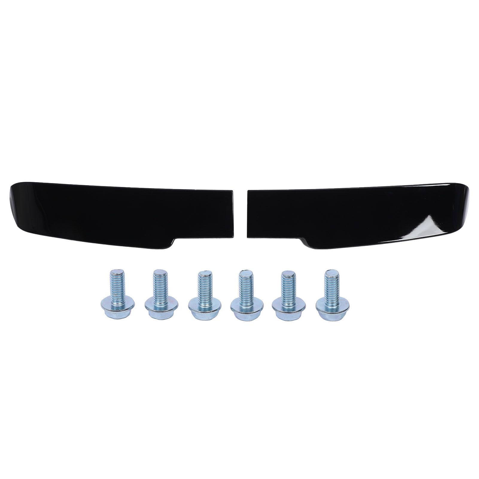 Becquet de Toit Arrière Double Porte de Grange Noir Brillant pour T5 T5.1 T6 T6.1 | Kit de Rebord d'aile de Micro Aéro Léger