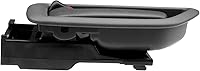 Vista 4 de Gledewen Manija de puerta interior con bisel, compatible con Toyota Avalon Sequoia Tundra 2000-2007 (solo cabinas de tripulación), gris