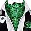 Vivid Green Paisley