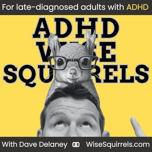 ADHD Wise Squirrels for late-diagnosed adults with ADHD. Titelbild