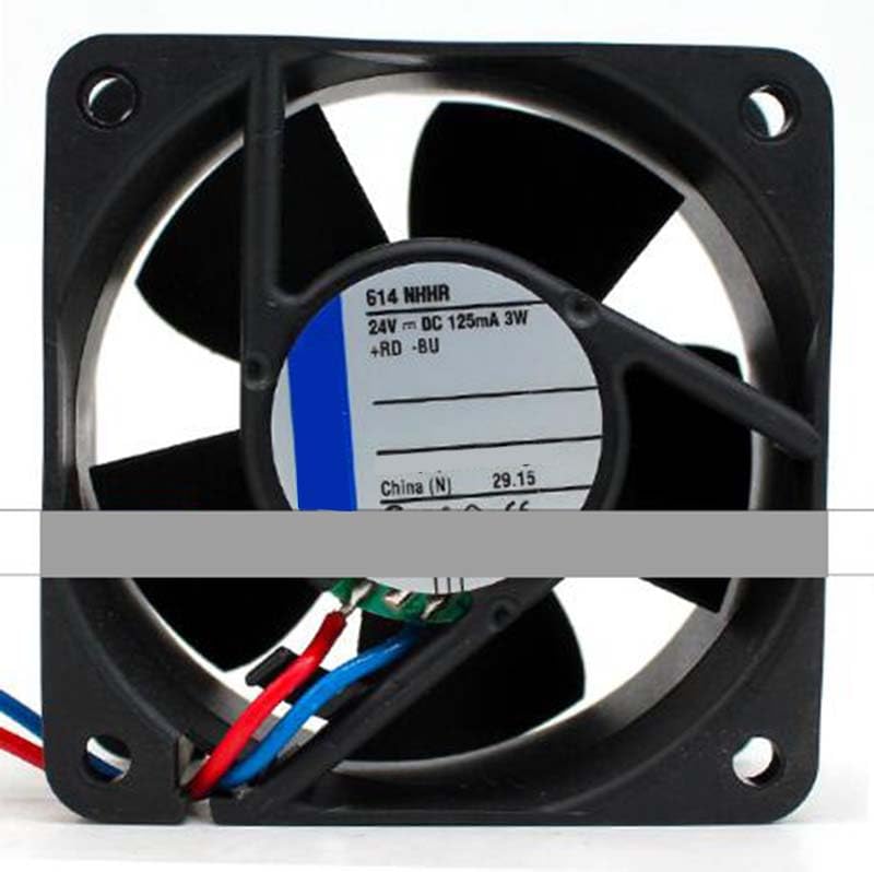Ventilateur 60 mm 614NHHR 24 V pour boîtiers d'ordinateurs et imprimantes 3D