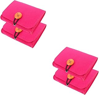 Essential Oil Holder 4 Pcs Essential Oil Carrying Case Small Essential Oil Storage Bag Portable Essential Oil Pouch Perfume Bottle Carrying Bag