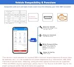 Veepeak Mini Bluetooth OBD2 Scanner Code Reader for Android (NOT for iOS) | Read & clear engine trouble codes. Live data. Supports Torque & Car Scanner App. Incompatible with iPhone or iPad.