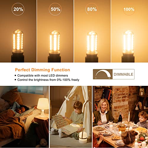 DiCUNO G9 LED Bulb Dimmable Warm White 2700K, 30W Halogen Equivalent, 2.6W, 260LM - Image 4