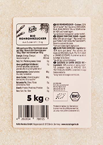 KoRo - Biologische ruwe rietsuiker - 5 kg voordeelverpakking - Afbeelding 5