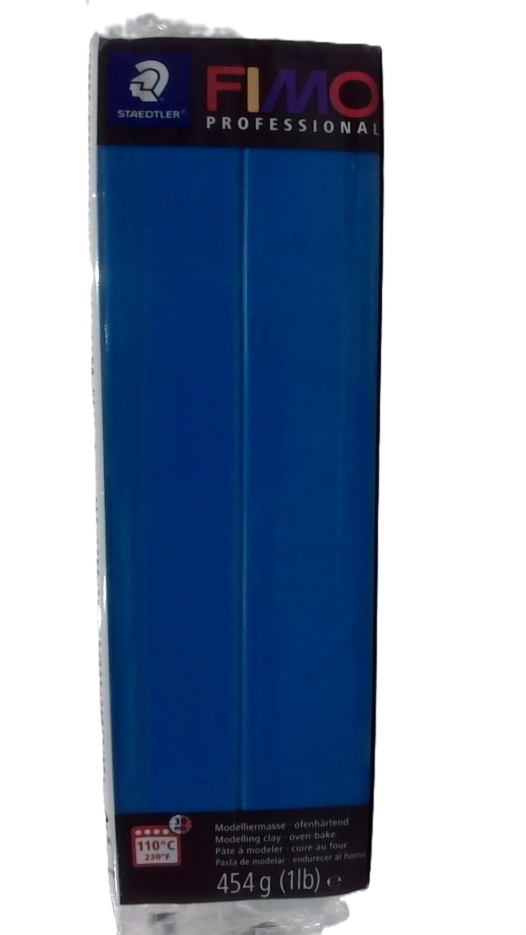 STAEDTLER 8041-29 FIMO Professional Oven-Hardening Polymer Modelling Clay, 454g - Carmine (Single Block) — image 1