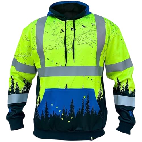 SafetyShirtz SS360 Alaska Safety Hoody ANSI Class 3 3XL