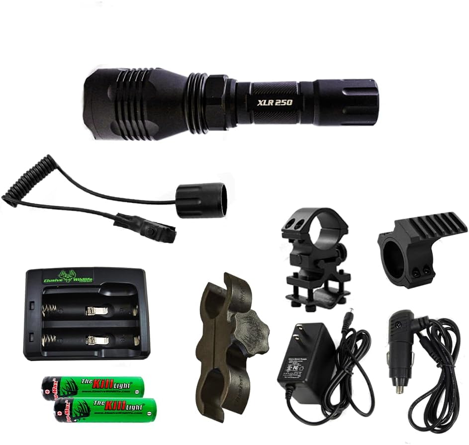 Elusive Wildlife Kill Light XLR 250 Hunting Light Package