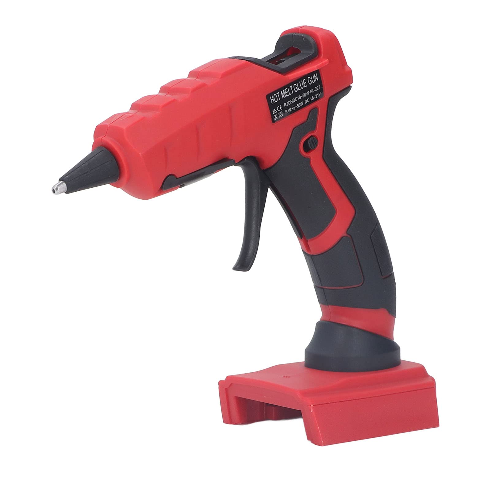 Bezprzewodowy pistolet do kleju na gorąco szybki podgrzewanie Izolowana dysza Gorąca roztopiona pistolet kleju z 30pcs do majsterkowania do naprawy domu