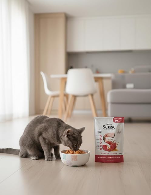 Foto 4 de 6 de Dibaq Sense - Comida húmeda para para gatos adultos esterilizados Dibaq Sense bocaditos en salsa pollo…