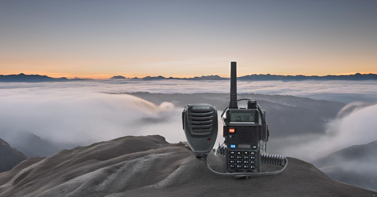 Mengshen® Baofeng Oryginalny przenośny mikrofon głośnikowy do przenośnego odbiornika radiowego UV-5R_M
