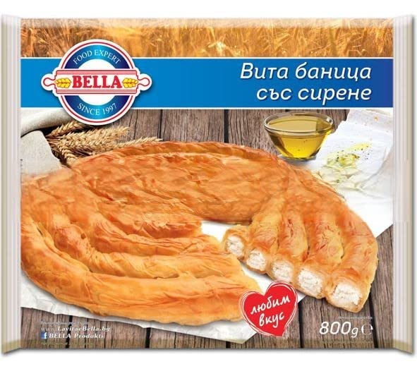 800 G EMPANADA BANITSA ENROLLADA QUESO BELLA