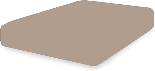 Miniatura 8 de Superity Linen Sábana bajera  Funda de colchón 100% algodón tamaño cuna  suave, lisa y cómoda  200 hilos  La sábana se estira hasta 7 pulgadas para