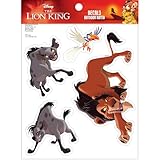 Disney The Lion King Decals - Set of 4 Vinyl Stickers Scar Zazu Shenzi Banzai for Car Laptop Computer Kids Water Bottle Outdoor Waterproof
