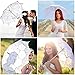 White Wedding Lace Parasol Umbrella Victorian Lady Costume Accessory Bridal Party Decoration Photo Props
