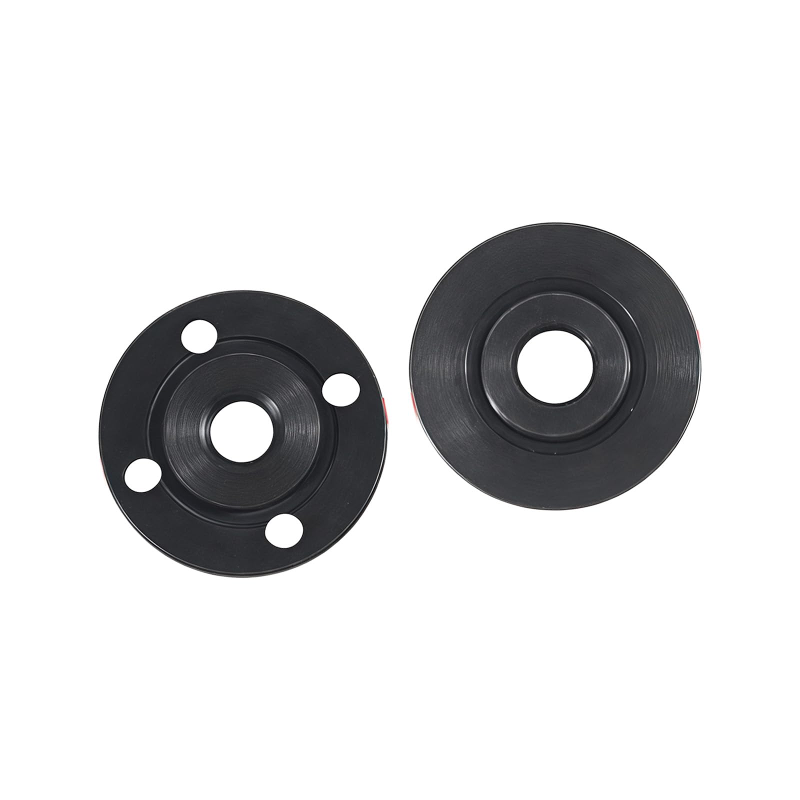 2Pieces Professional 40.5mm Grinder Adapter Plate Carbon Steel Pressure Plate for Metal and Wood Polishing Grinding Disc Retainer