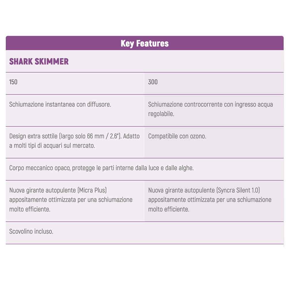 Sicce Shark Skimmer 150 Schiumatoio per acquari Fino a 150lt
