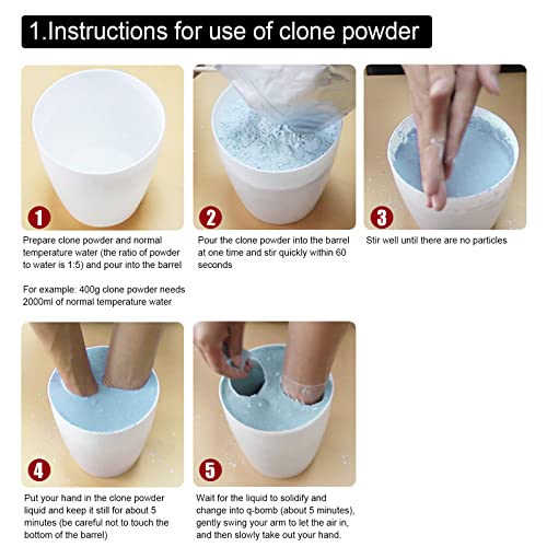 Hand Casting Kit Couples & Hand Molding Kit For Adults, Keepsake Hand Mold Kit Couples For Holiday Activities, Wedding, Friends Couples Gift Diy Plaster Statue Handheld Hand Mold (Multicolor) #TOP2