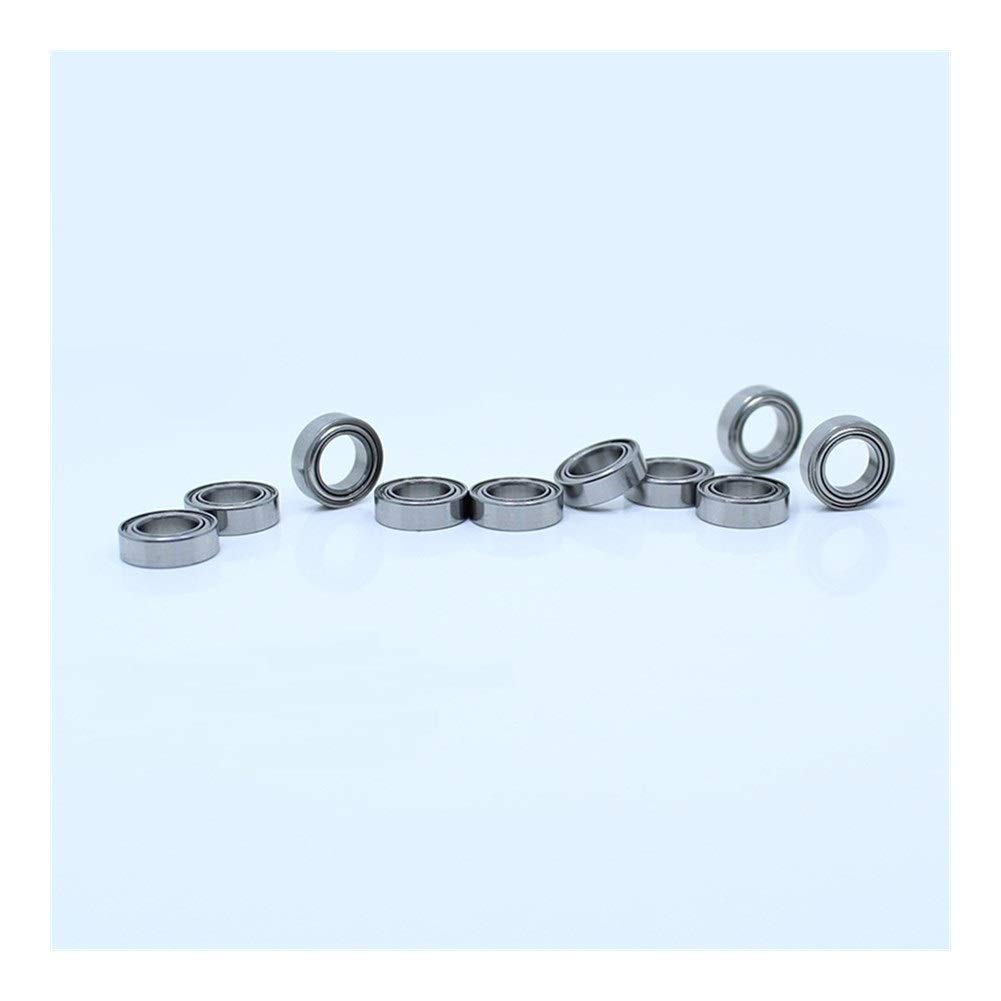 TSWASWUGP Power Transmission Products MR106ZZ Deep Groove Ball Bearing ABEC-5 6x10x3mm Miniature MR106Z Bearings MR106 ZZ L1060ZZ 10PCS