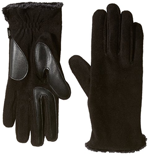 isotoner Women's Stretch Fleece Touchscreen Texting Cold Weather Gloves with Warm, Soft Lining