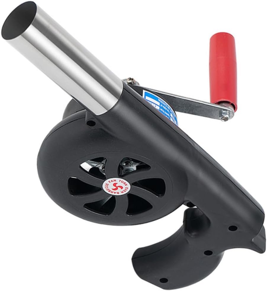 balacoo 3pcs Handheld BBQ Air Blower Compact Manual Fire Starter Tool for Outdoor Grill and Camping and Design for Campfires