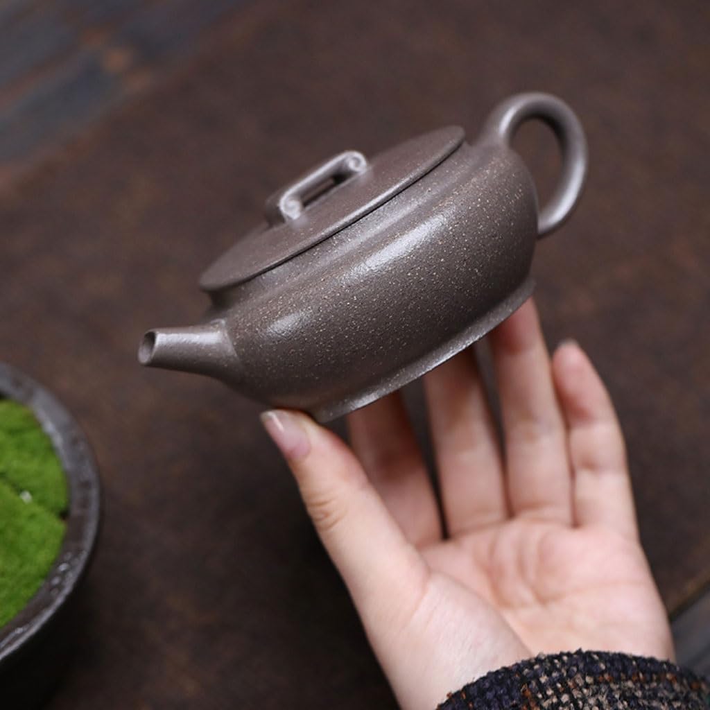 Tetera Infusor De Té De Arcilla Azul Hecha A Mano, Pequeña Infusor De Té De Mano, Infusor De Té De Un Solo Uso Tetera De Agua Portátil