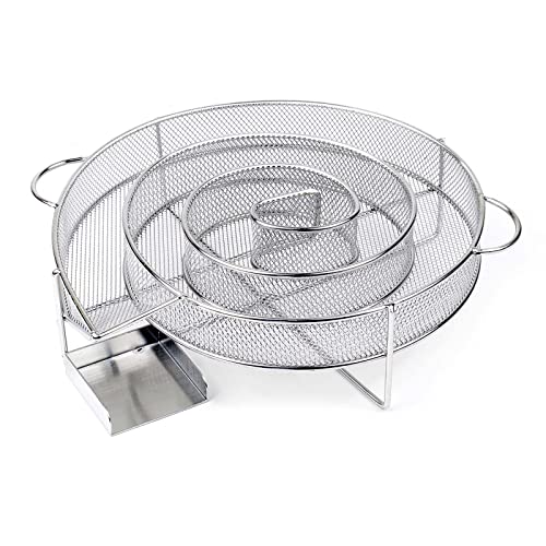 Bbq Kaltraucherzeuger Ø16Cm Kaltrauchgenerator Spirale Aus Edelstahl Zum Kalträuchern Räucherspirale