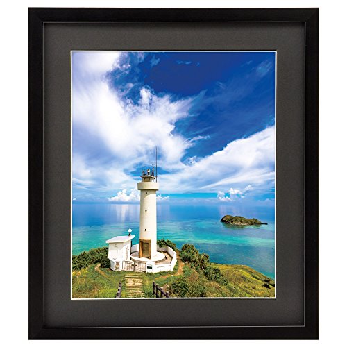 HAKUBA 額縁 MM-01 4切 木製 ブラック FWMM01-BK4