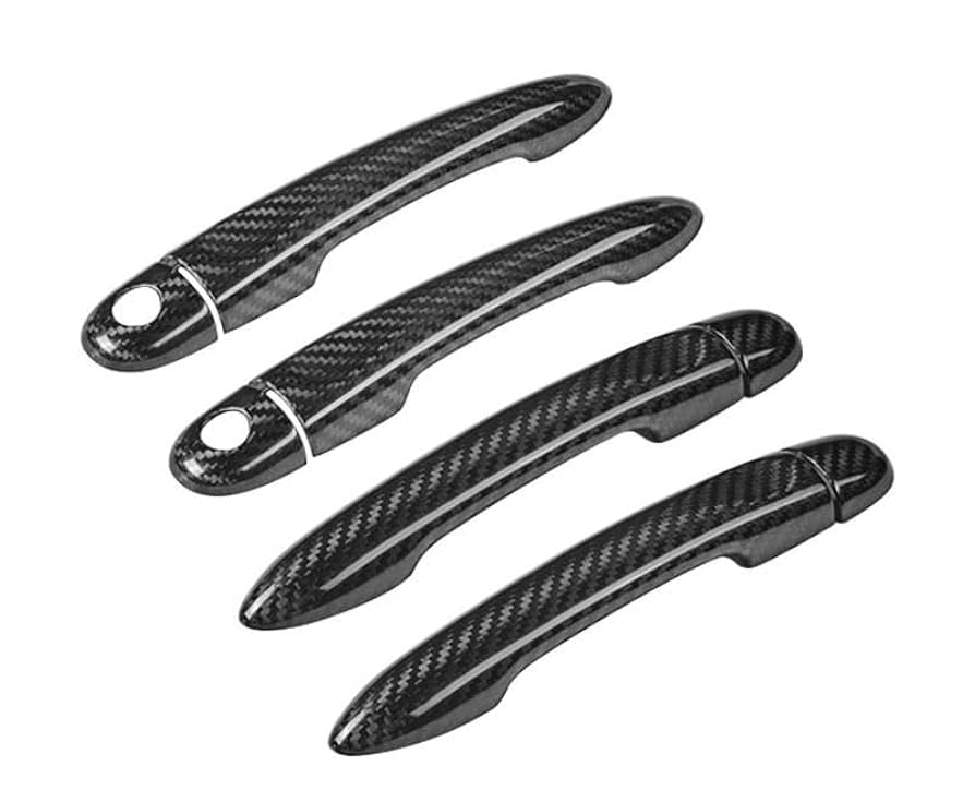 Amazon.co.jp: 車外装ドアハンドルカバー 4 個 ために ために