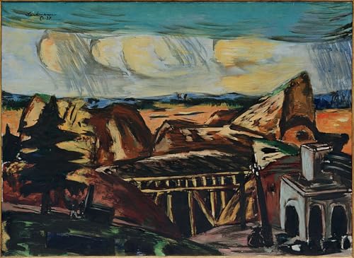 Max Beckmann peinture de Haute Bavière pour déco chambre moderne