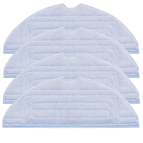 VIEWALL 4 stuks reinigingsdoeken voor Roborock S8 S8+ S7 / S7 MaxV Ultra / S7 MaxV/S7 Pro Ultra/T7 /...