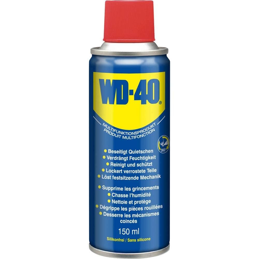 WD-40 Multifunktionsprodukt Smart Straw – 4x 400ml, Mit Verstellbarem Sprühkopf, Rostschützend, Schmierend & Reinigend