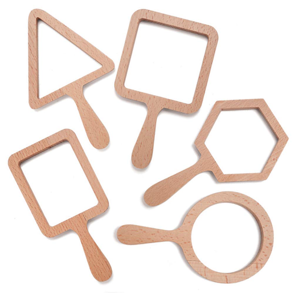 Yellow Door YD1082 Natural Shape Viewer Set, White