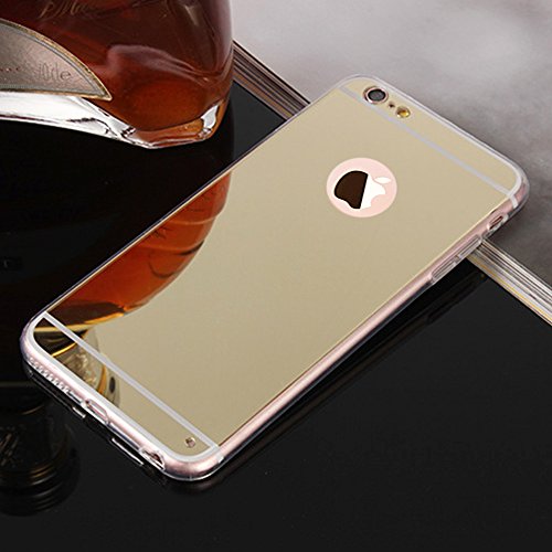Custodia Specchio in TPU Silicone per Apple iPhone...