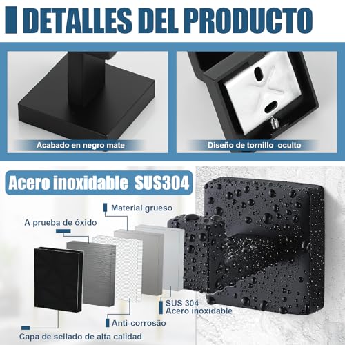 El Mejor Listado de Ganchos infantiles para toallas de baño los más recomendados. 6 Imagen adicional