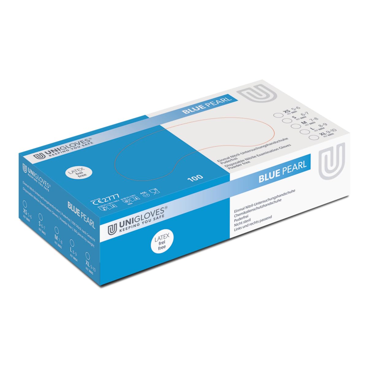 Guanti Nitrile Senza Polvere Large | DM Classe I