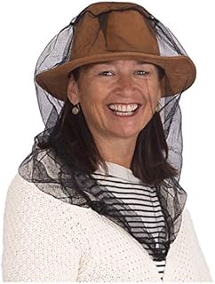 EVEN NATURALS Premium Mosquito Head Net Mesh, Ultra Large, Extra Fine Holes, Insect Netting, Bug Face Shield, Soft Durable Fly Screen, Protection for no see um Midges Gnats, Carry Bag, Chemical free